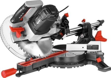 ЗУБР ЗПТ-255-1800 ПЛ пила торцовочная с протяжкой, d 255 х 30 мм, 1800 Вт по цене 20 930 руб. купить в Воронеже.