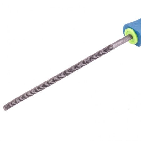 Напильник, 150 мм, круглый, двухкомпонентная рукоятка, №2 Сибртех по цене 216 руб. купить в Воронеже.