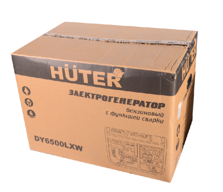Портативный бензогенератор HUTER DY6500LXW (с функцией сварки) по цене 90 590 руб. купить в Воронеже.