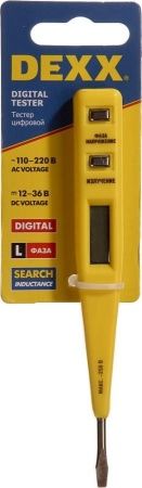 Тестер напряжения DEXX, 12-220В, 130мм по цене 172 руб. купить в Воронеже. Тестер напряжения DEXX, 12-220В, 130мм по цене 172 руб. купить в Воронеже.