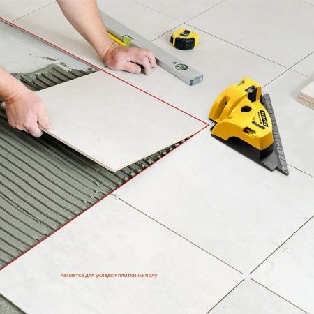 STAYER SQUARE-8 угольник лазерный для кафеля, 8 м, точн. +/-0,4 мм/м, по цене 1 270 руб. купить в Воронеже.