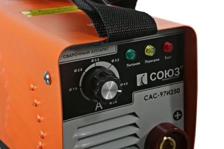 Сварочный инвертор СОЮЗ САС-97И250 по цене 5 090 руб. купить в Воронеже.