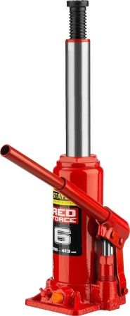 STAYER RED FORCE, 6 т, 216 - 413 мм, бутылочный гидравлический домкрат, Professional (43160-6) по цене 1 880 руб. купить в Воронеже. STAYER RED FORCE, 6 т, 216 - 413 мм, бутылочный гидравлический домкрат, Professional (43160-6) по цене 1 880 руб. купить в Воронеже.