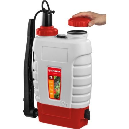 GRINDA KS-12 опрыскиватель ранцевый, 12 л, с телескопическим алюминиевым удлинителем по цене 3 140 руб. купить в Воронеже.