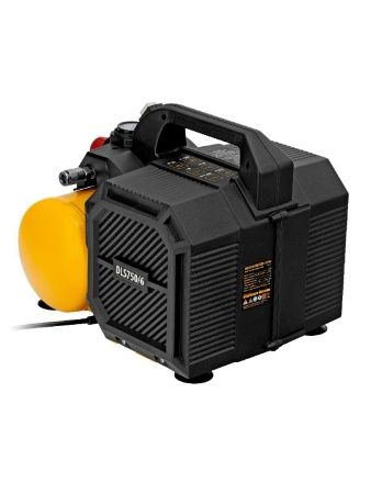 Компрессор  DLS750/6 безмасляный малошумный 750 Вт, 140 л/мин,ресивер 6 л Denzel по цене 18 270 руб. купить в Воронеже.