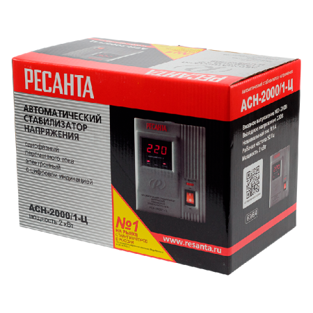 Стабилизатор напряжения РЕСАНТА АСН-2000/1-Ц по цене 4 990 руб. купить в Воронеже. Стабилизатор напряжения РЕСАНТА АСН-2000/1-Ц по цене 4 990 руб. купить в Воронеже.