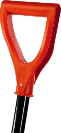 Снеговая лопата СИБИН ЛС-460 460мм стальная с эргономичным стальным черенком V-ручка по цене 1 520 руб. купить в Воронеже.