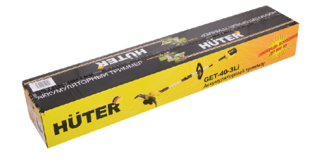 Триммер аккумуляторный Huter GET-40-3 Li по цене 15 490 руб. купить в Воронеже.