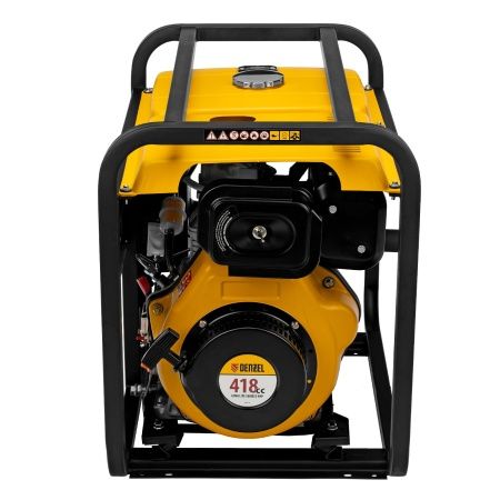 Генератор дизельный DES-55, 5,5 кВт, 230 В, 11 л, ручной стартер Denzel по цене 89 700 руб. купить в Воронеже.