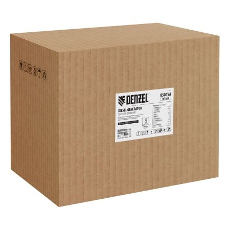 Генератор дизельный DES-85E, 8,5 кВт, 230 В, 16 л, электростартер Denzel по цене 138 000 руб. купить в Воронеже.