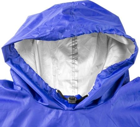 Плащ-дождевик ЗУБР 11615, нейлоновый, синий цвет, универсальный размер S-XL по цене 1 120 руб. купить в Воронеже.
