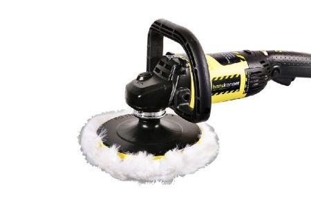 Машина полировальная HAG918CP Hanskonner,1,4кВт, 180мм, 500-3000 об/мин., пл.пуск, константная электроника по цене 9 990 руб. купить в Воронеже.