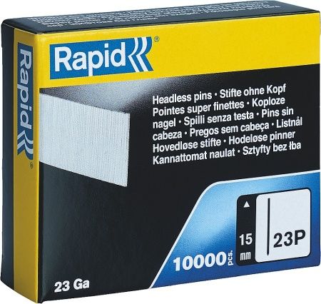 RAPID 15 мм гвозди супертвердые, закаленные тип 23P, 10000 шт