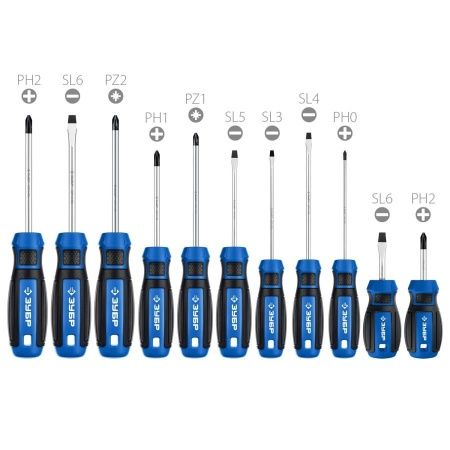 ЗУБР Профессионал-11 набор отверток 11 шт по цене 2 350 руб. купить в Воронеже.