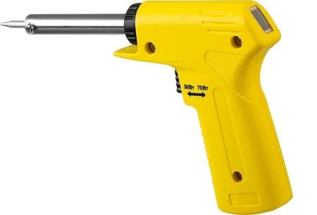 Электропаяльник STAYER 30Вт+70Вт, 2в1, конус, с пистолетной рукояткой, MAXTerm по цене 900 руб. купить в Воронеже.