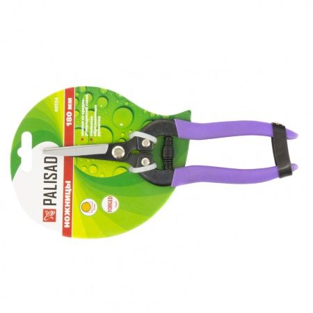 Секатор цветочный, 180 мм, металлические обрезиненные рукоятки, Palisad, 60554 по цене 456 руб. купить в Воронеже.