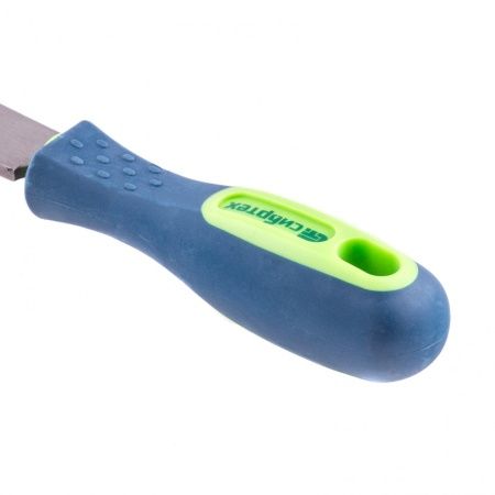 Напильник, 300 мм, плоский, двухкомпонентная рукоятка, №2 Сибртех по цене 701 руб. купить в Воронеже.