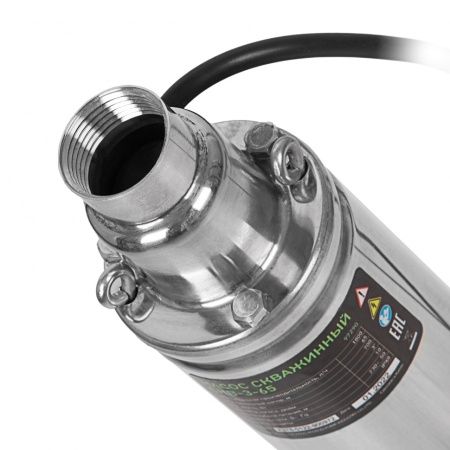 Скважинный насос СНВ-3-65, винтовой, диаметр 3", 700 Вт, 1800 л/ч, напор 65 м Сибртех по цене 8 177 руб. купить в Воронеже.