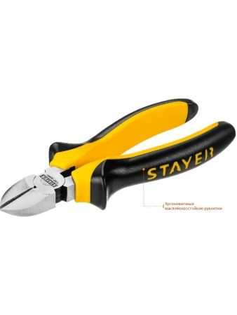 STAYER TOPGrip, 160 мм, бокорезы (2205-5-16) по цене 400 руб. купить в Воронеже.