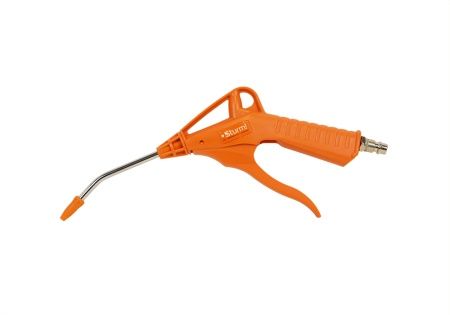 Пистолет продувочный, изогнутое сопло 100 мм, 2-6 бар, d=3, 8мм Sturm! по цене 540 руб. купить в Воронеже.