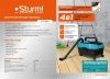 Аккумуляторный пылесос Sturm! CVC1810 1BatterySystem по цене 5 090 руб. купить в Воронеже.