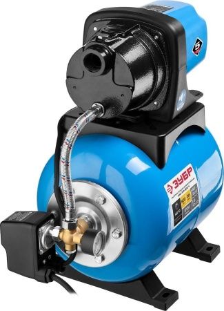 Станция насосная ЗУБР ″Мастер″ М3 автоматическая, 800 Вт, пропускная способность 55 л/мин, напор 40 м, бак 20 л, корпус из чугуна по цене 16 690 руб. купить в Воронеже.