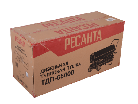 Дизельная тепловая пушка Ресанта ТДП-65000 по цене 33 590 руб. купить в Воронеже.