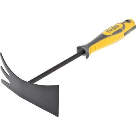 Мотыжка комбинированная 3 - зубая + трапеция, двухкомпонентная рукоятка, Luxe, Palisad по цене  купить в Воронеже. Мотыжка комбинированная 3 - зубая + трапеция, двухкомпонентная рукоятка, Luxe, Palisad по цене  купить в Воронеже.