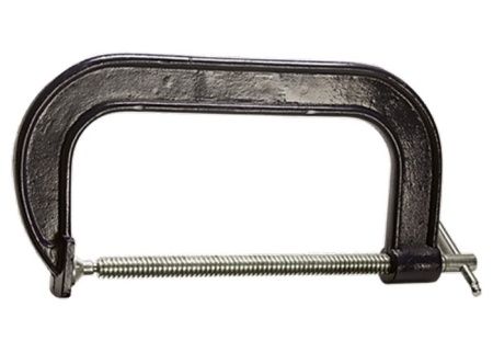 Струбцина G-образная, 75 мм Sparta по цене 240 руб. купить в Воронеже.