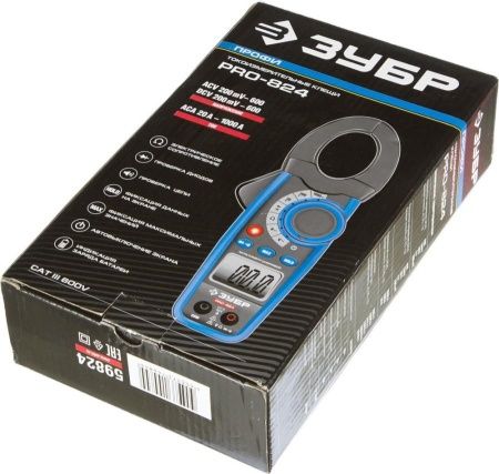 Токоизмерительные клещи ЗУБР ″Профессионал″ PRO-824 по цене 5 060 руб. купить в Воронеже.