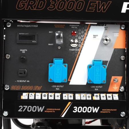 Генератор дизельный PATRIOT GRD 3000 EW по цене 93 090 руб. купить в Воронеже.