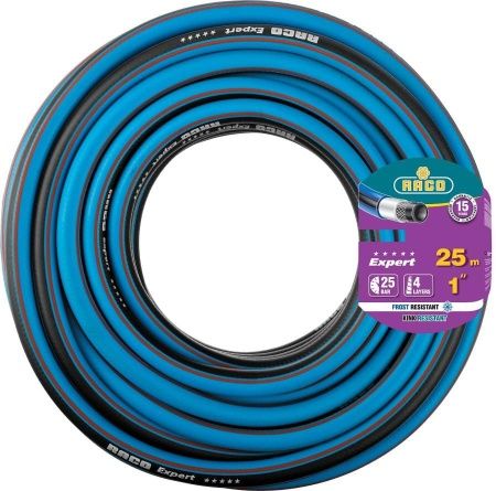 RACO EXPERT, 1″, 25 м, 25 атм, четырёхслойный, армированный, поливочный шланг (40302-1-25) по цене 5 650 руб. купить в Воронеже.