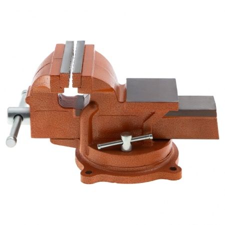 Тиски слесарные, 100 мм, поворотные, с наковальней Sparta по цене 3 036 руб. купить в Воронеже.