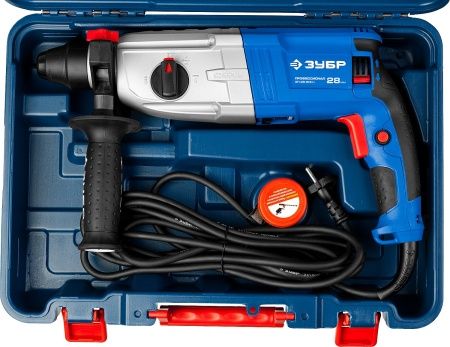 ЗУБР 800 Вт, 28 мм, перфоратор SDS Plus, серия Профессионал по цене  купить в Воронеже.