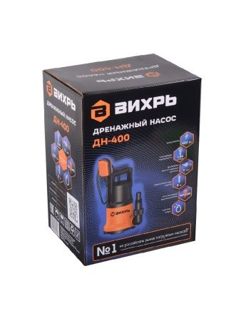 Дренажный насос ВИХРЬ ДН-400 по цене 2 990 руб. купить в Воронеже.