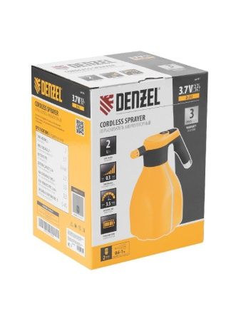Опрыскиватель аккумуляторный D-2LI, 2 л, 3,7 В, 2,2 Ач Denzel по цене 2 950 руб. купить в Воронеже.
