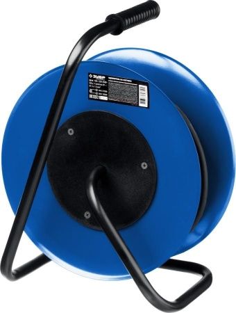 Силовой удлинитель на стальной катушке ЗУБР КГ 3х1.5 20м 3700Вт IP44, КГ 315 по цене 5 220 руб. купить в Воронеже.