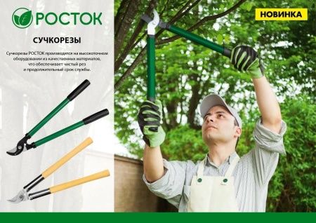 Малый плоскостной сучкорез со стальными рукоятками, РОСТОК по цене 730 руб. купить в Воронеже.