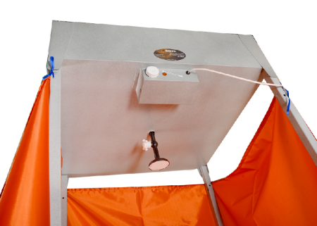 Душ дачный Д-135-П (135л) с подогревом Вихрь по цене 14 090 руб. купить в Воронеже.