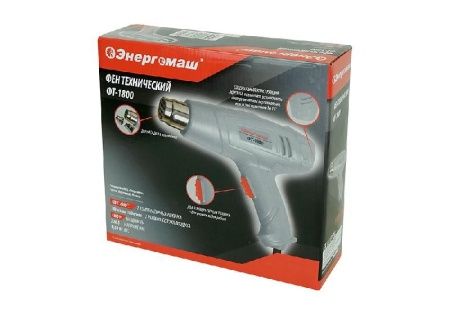 Фен технический Энергомаш ФТ-1800 по цене 1 490 руб. купить в Воронеже.