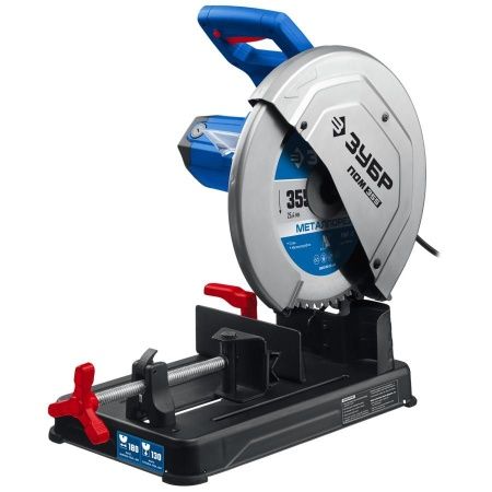 Отрезная пила (монтажная) ЗУБР Профессионал, без диска, ПОМ-355, 2000 Вт, 355 мм по цене 27 490 руб. купить в Воронеже.