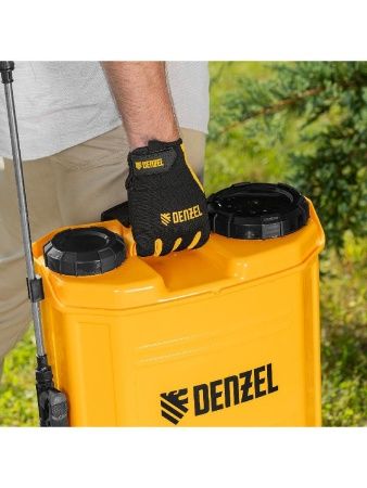 Опрыскиватель ранцевый аккумуляторный D-16LA, 16 л, 12 В, 8 Ач Denzel по цене 5 460 руб. купить в Воронеже.