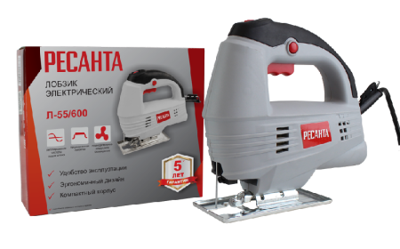 Лобзик электрический Ресанта Л-55/600 по цене 2 690 руб. купить в Воронеже.