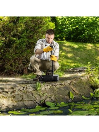 Насос фонтанный FNP90-39, 92 Вт, подъем 3,9 м, 3200 л/ч, колокольчик/каскад/гейзер Denzel по цене 6 750 руб. купить в Воронеже.