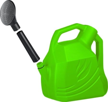 Лейка садовая GRINDA, пластмассовая, съемный наконечник, 5л по цене  купить в Воронеже.