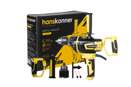 Дрель-миксер Hanskonner HDM2014E по цене 8 590 руб. купить в Воронеже.