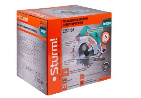 Циркулярная пила Sturm! CS50186 по цене 7 432.11 руб. купить в Воронеже.