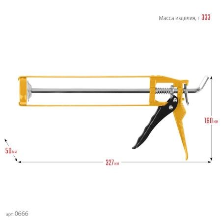 STAYER скелетный пистолет для герметика Master, 310 мл. по цене 500 руб. купить в Воронеже.