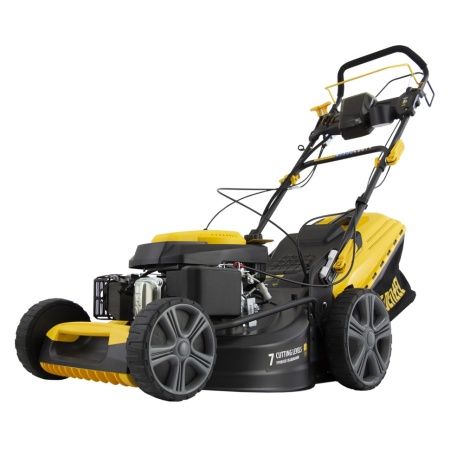 Газонокосилка бензиновая GLD-520SP-VE, 196 см3, ширина 52 см, привод, вариатор, электрический старт, 60 л Denzel по цене 62 780 руб. купить в Воронеже.