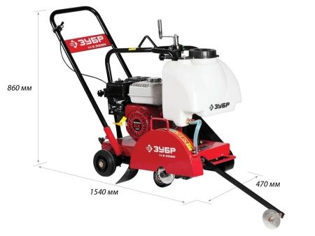 Швонарезчик бензиновый, Honda GX160, 115 мм макс. рез, ЗУБР Профессионал по цене 89 980 руб. купить в Воронеже.